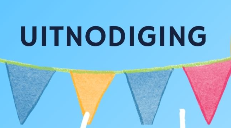 uitnodiging vlag